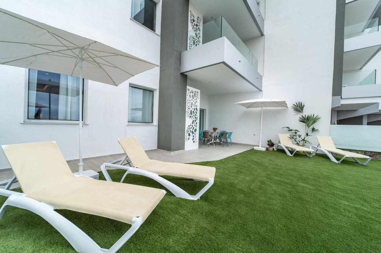 Ocean Garden Suite 10 Con Jardin Privado Costa Adeje  Exteriör bild