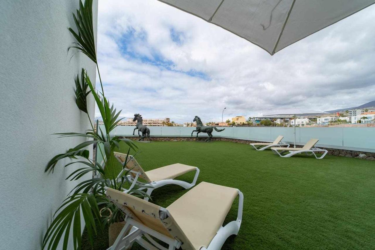 Ocean Garden Suite 10 Con Jardin Privado Costa Adeje  Exteriör bild