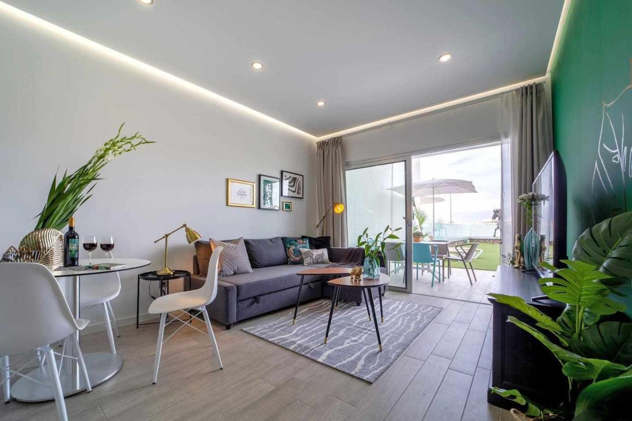 Ocean Garden Suite 10 Con Jardin Privado Costa Adeje  Exteriör bild